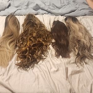 High quality synthetic wigs bundle